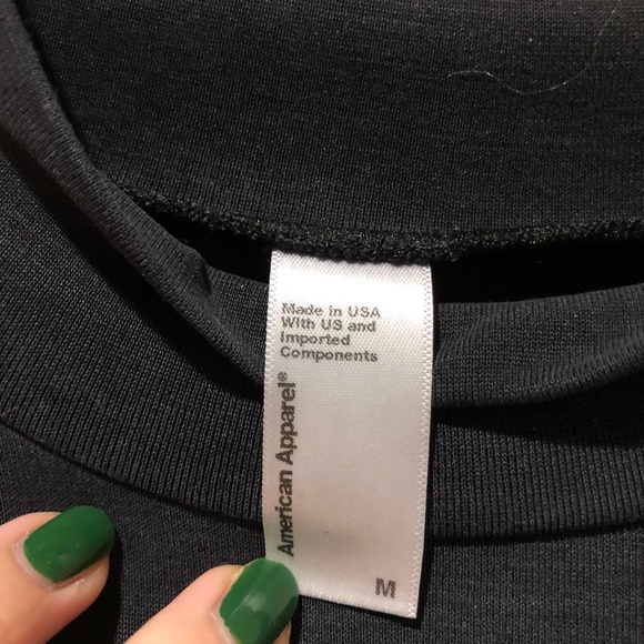 Dark grey mock neck top - Picture 3 of 3